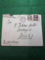 Enveloppe(Couverts)) Suisse 1919 poste aérienne Genève
