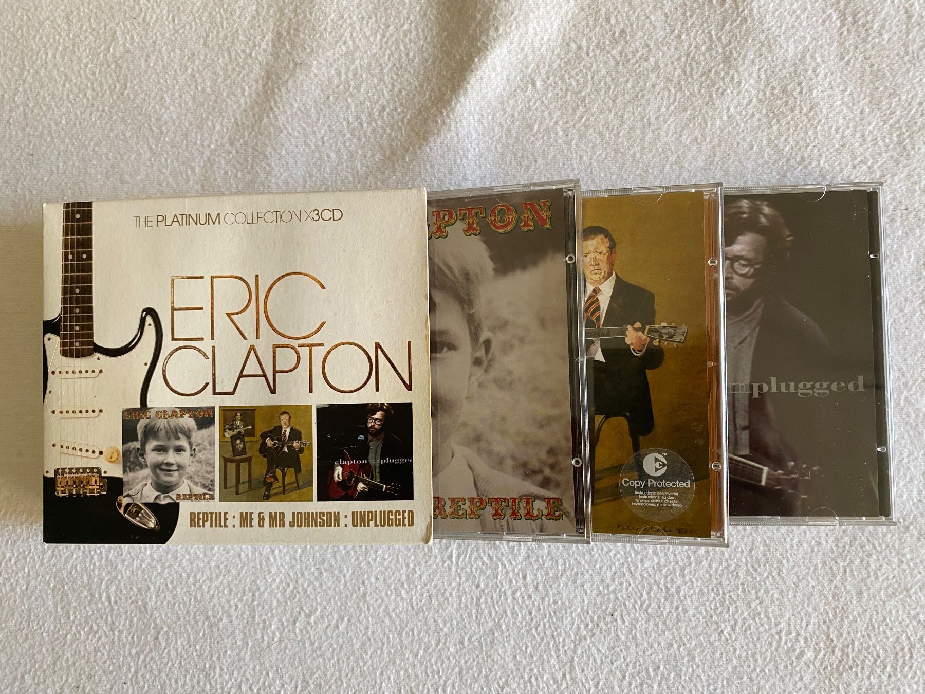 CD: 3 x Eric Clapton - The Platinum Collection (3 CD Box) – Nuovo (secondo la descrizione) da Duggingen venduto da Kisha010 1