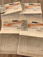 Factures Doria S.A. Genève collection 1944