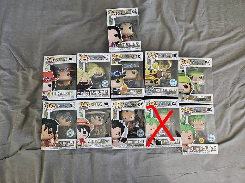 Statuette: Figurine pop one piece  – Usato da Confignon venduto da NARKOSS