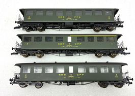 Roco H0= 3x Seetalwagen SBB Bi 503-5 | ABi 501-8