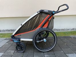 Top-Paket: Thule Cross 1 (Einsitzer) inkl. viel Zubehör