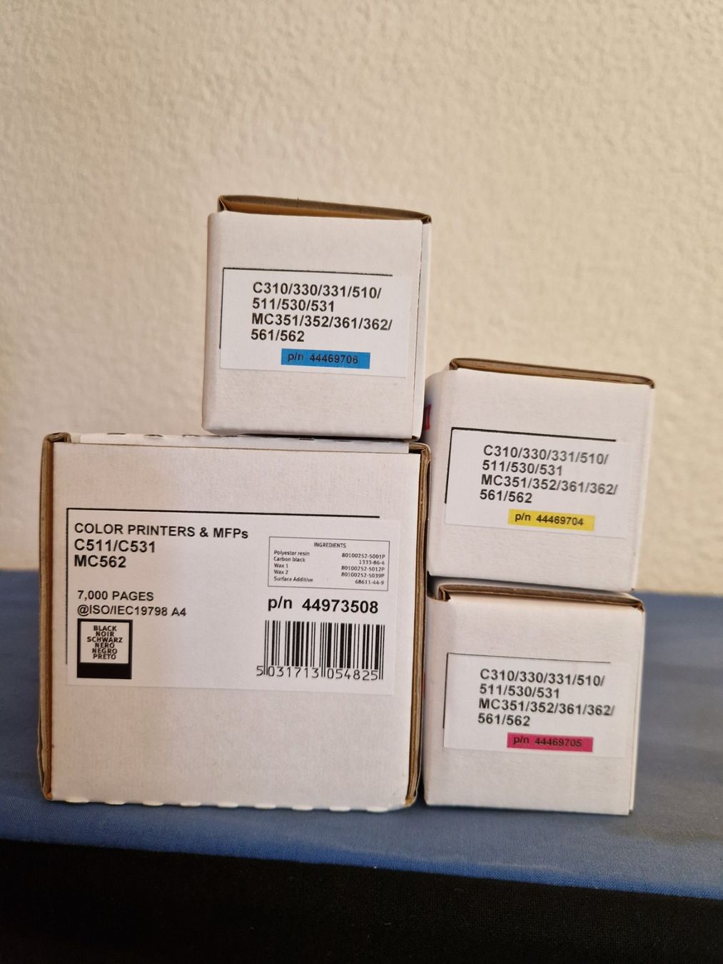 Oki Cartucce per stampanti & toner: OKI Tonersatz für Drucker C511/C531 oder MC 562 – Nuovo e nell'imballaggio originale da Marthalen venduto da Inuki 1