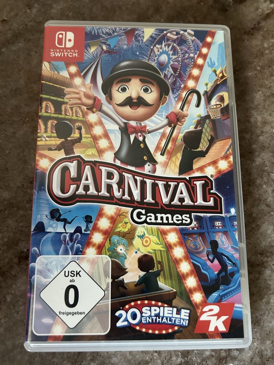 Spiele: Nintendo Switch Carnival Games neuwertig – Gebraucht aus möhlin von Caja1