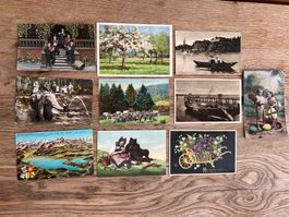 Sammlung antike Postkarten Schweiz
