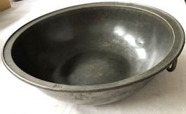 Antike Zinnschüssel aus der Biedermeier Epoche