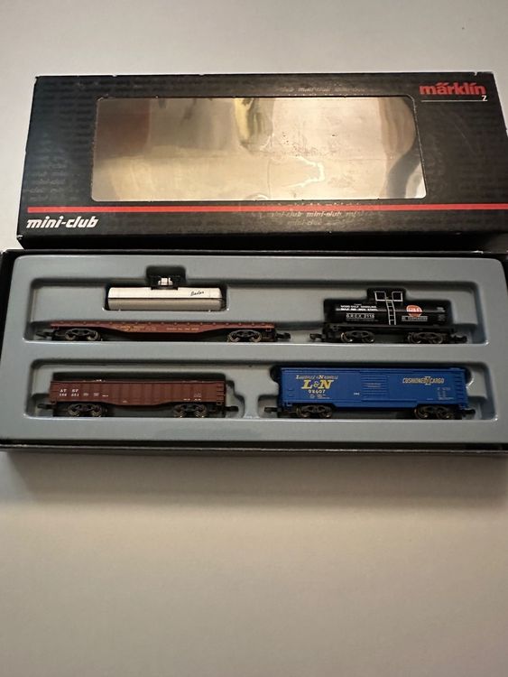Märklin H0 - Carro merci - 4 carri merci americani - USA - Catawiki