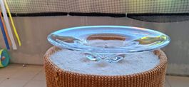 Edle grosse massive Orrefors Kristal Glasschale schwedische