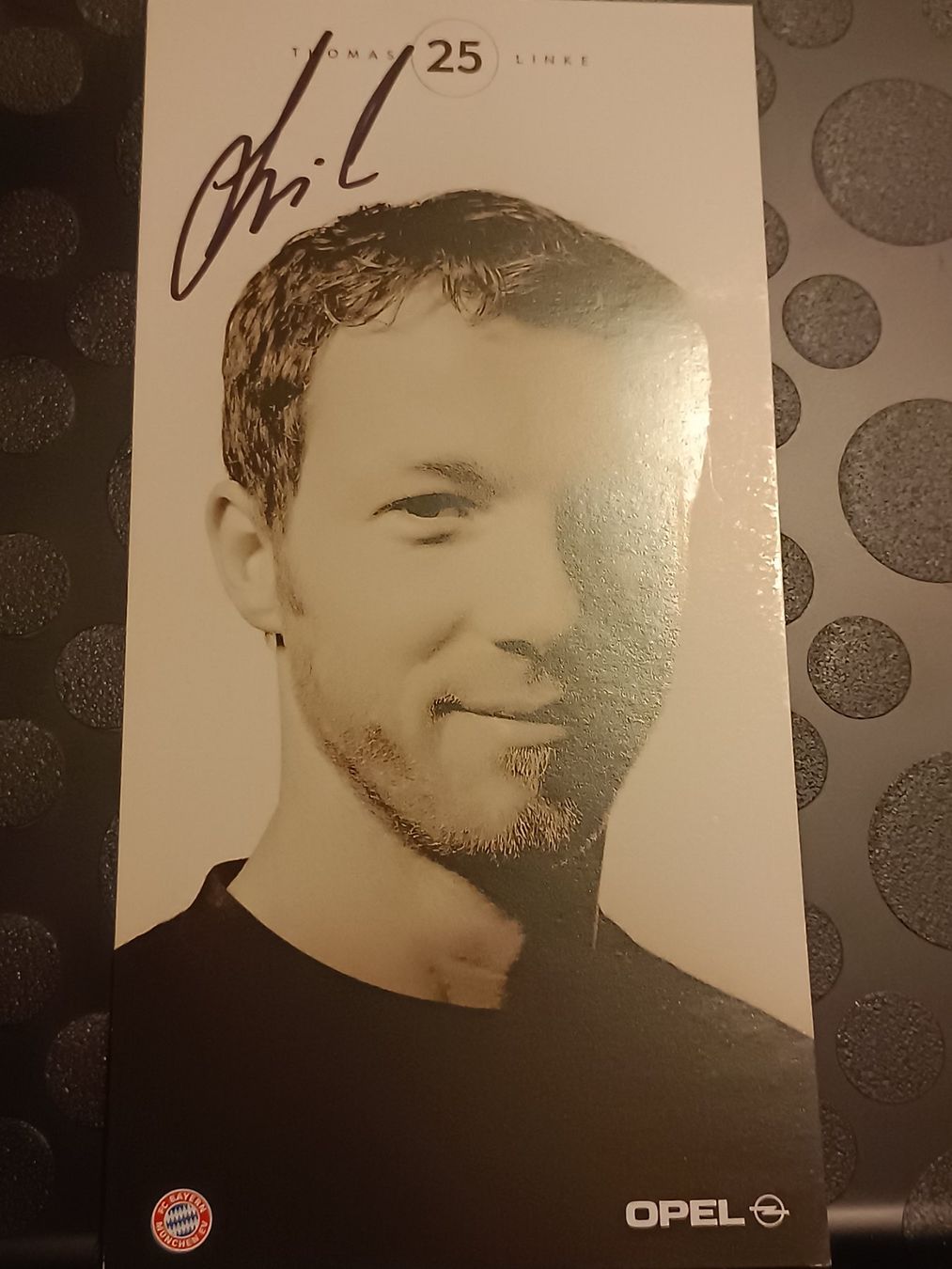 Autografi: Thomas Linke - Bayern München - handsigniert – Usato da Menziken venduto da Artographs