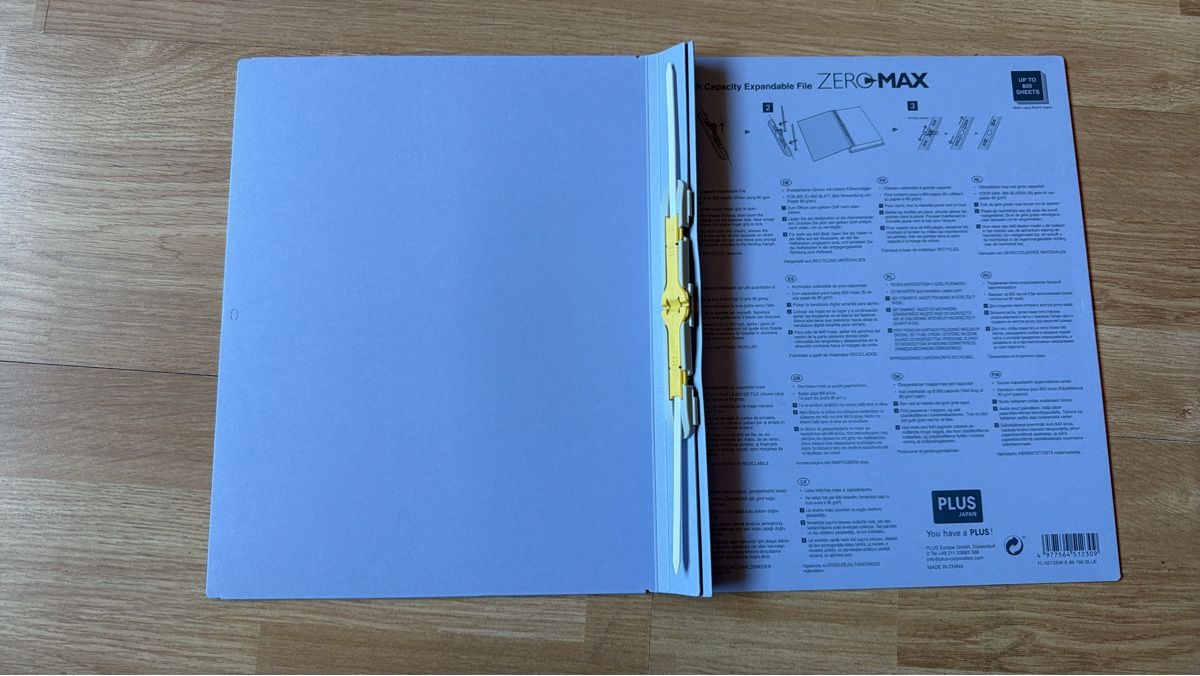 Raccoglitori: PLUS ZERO MAX 800 Blatt Aktenordne blau – Nuovo e nell'imballaggio originale da Schaffhausen venduto da Pfurrisprutz