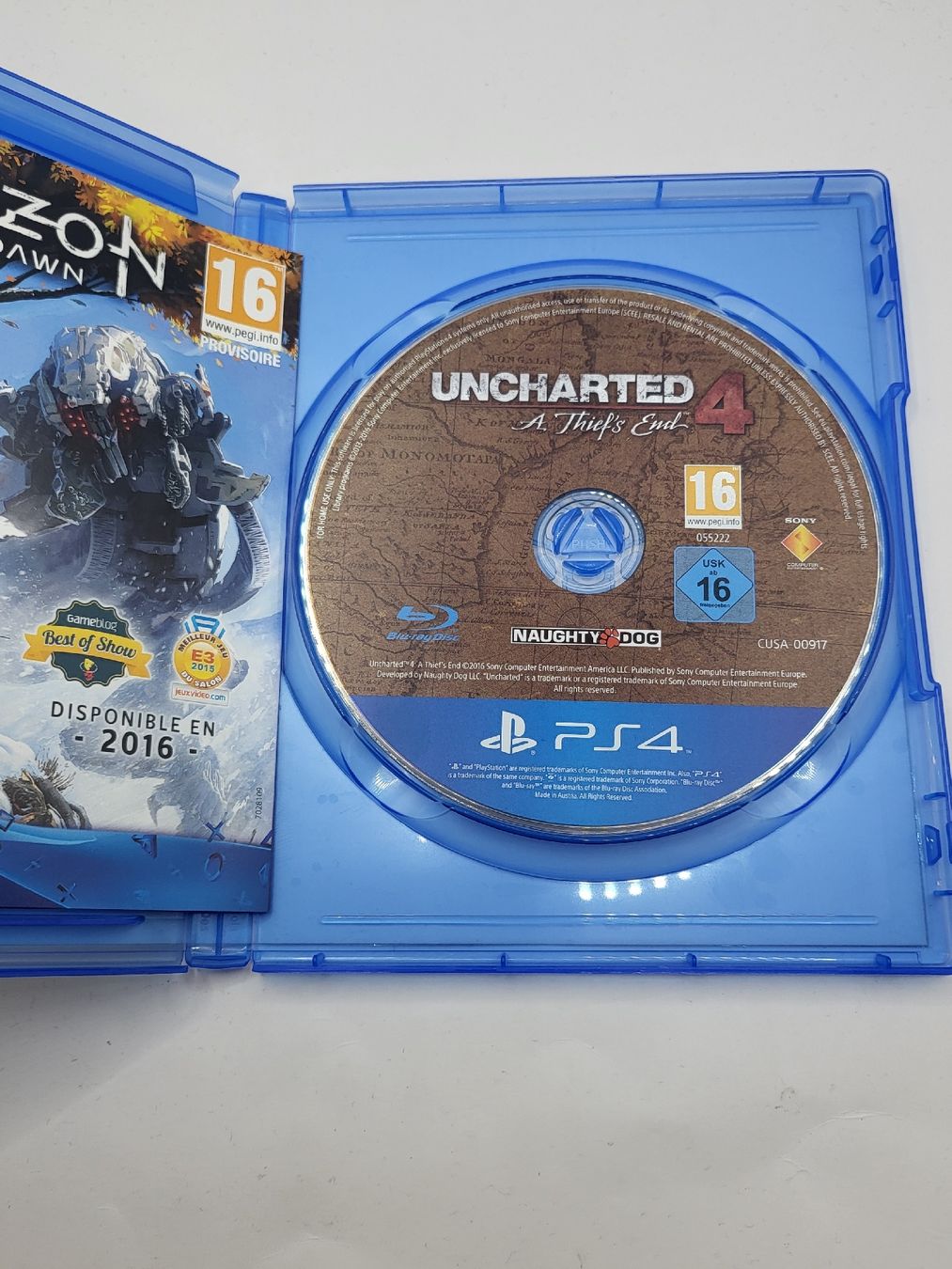 Spiele: Uncharted 4 PS4 - A Thief's End  – Gebraucht aus Lausanne von CashngoLausanne 1