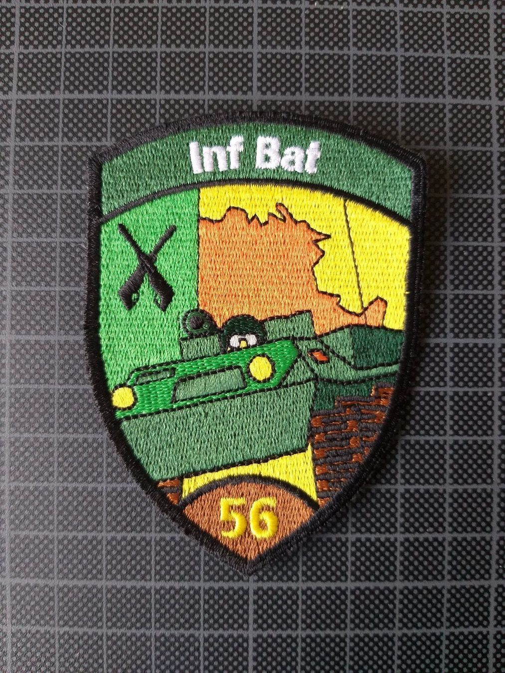 Placchette & Badge: Verbandsabzeichen Inf Bat 56 Kp 2 – Usato da Bauma venduto da SwissMilitaria