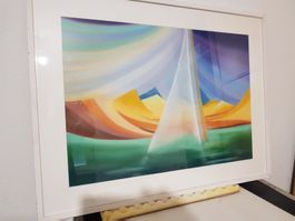 Signiert K. Nabholz 1998 - 86 x 66 cm
