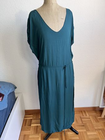 Robe bleu canard t40 