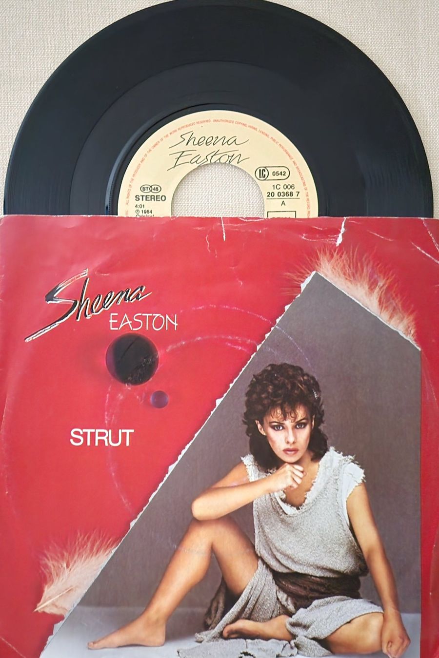 Schallplatten: Sheena Easton Single – Strut – Gebraucht aus Root von atelier22