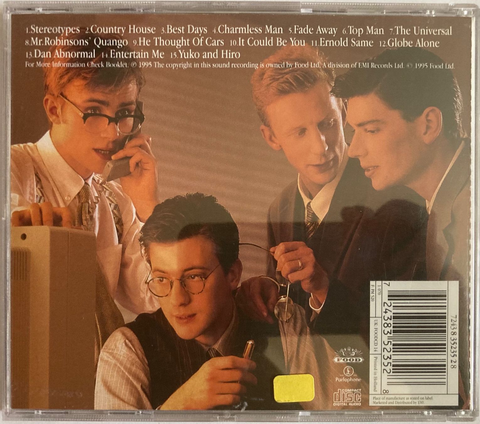 CD: BLUR - THE GREAT ESCAPE – Usato da Poliez-Pittet venduto da Newtown-Records 1