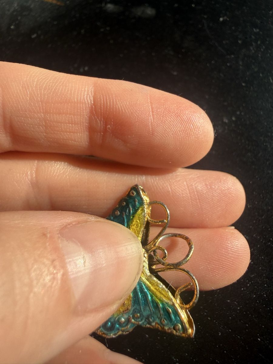 Anhänger: Vintage Schmetterling Anhänger – Gebraucht aus Liestal von isa_8y72 4