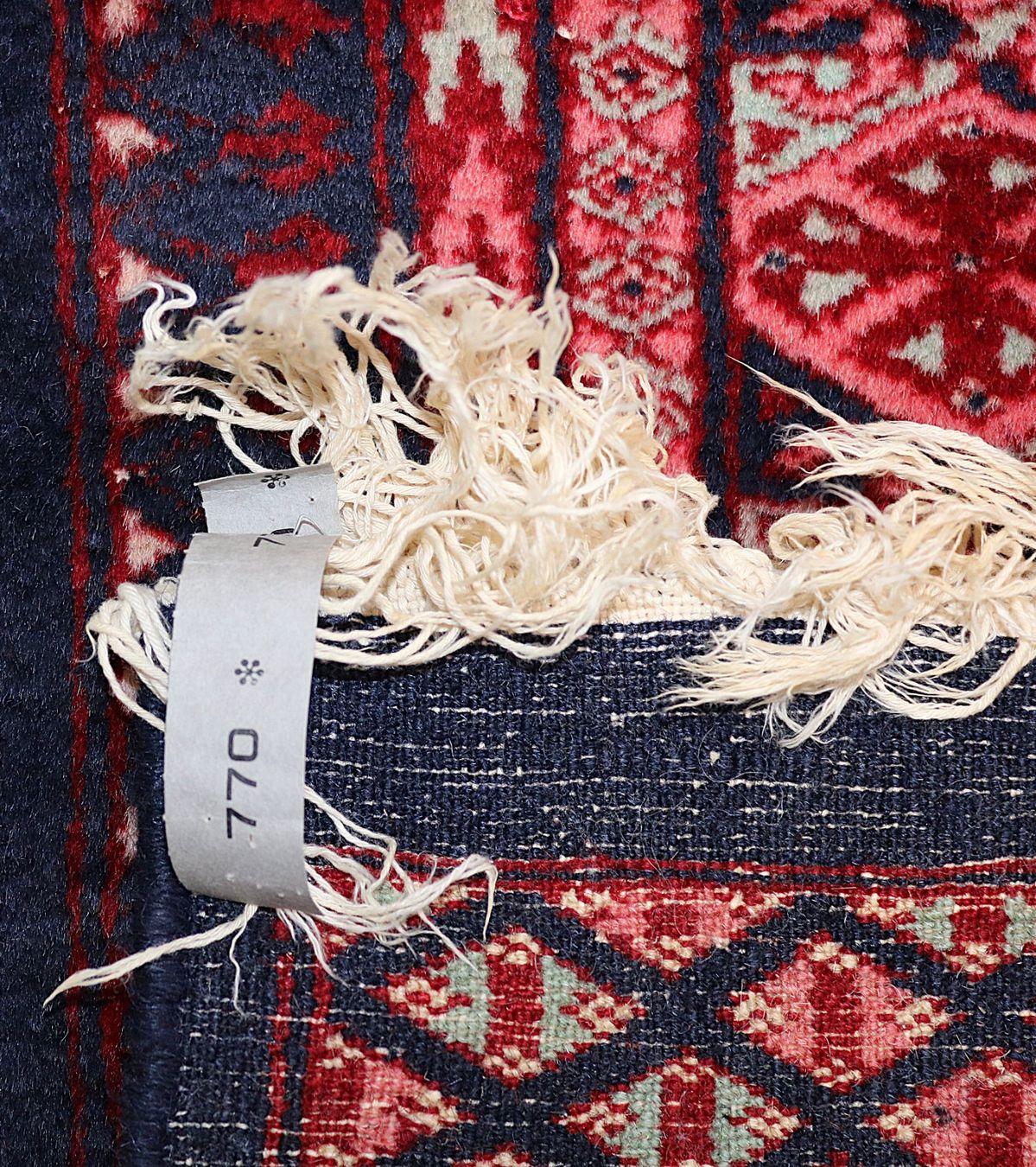 Tappeti: Läufer rot beige mit Rautenmuster – Usato da Volketswil venduto da brockipfannenstil 7
