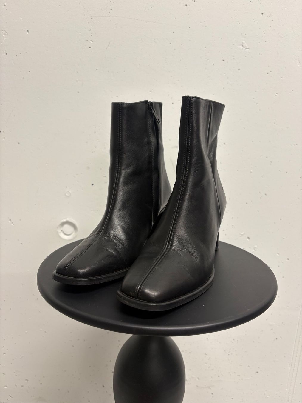 Scarpe da donna: Angulus Stiefeletten 36 Leder schwarz Blockabsatz – Nuovo (secondo la descrizione) da Regensdorf venduto da sec_l5cr 3