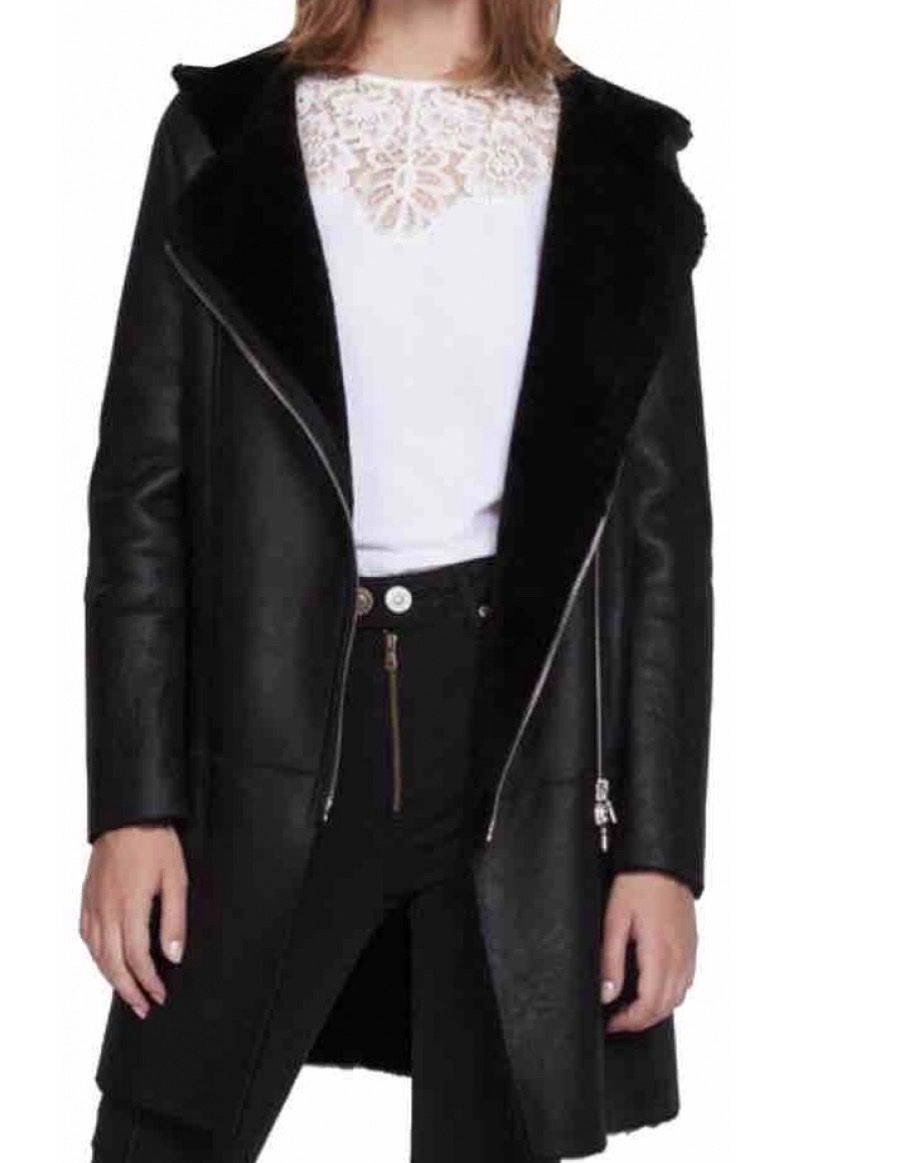 Sandro Cappotti: Sandro Shearling Coat – Nuovo (secondo la descrizione) da st prex venduto da magdalenaonline