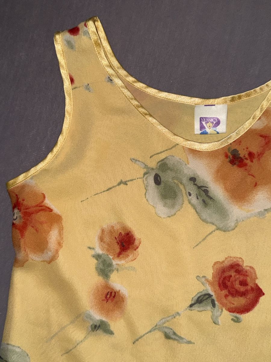 Negligees & Pigiami: Pyjama Set gelb Blumenmuster Grösse M – Nuovo (secondo la descrizione) da Schlieren venduto da kle_dis 4