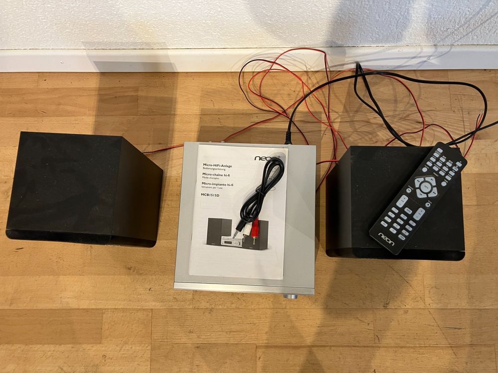 Neon MCB1515D-05 Micro Hi-Fi System mit CD Player DAB Bluet. (Gebraucht ...
