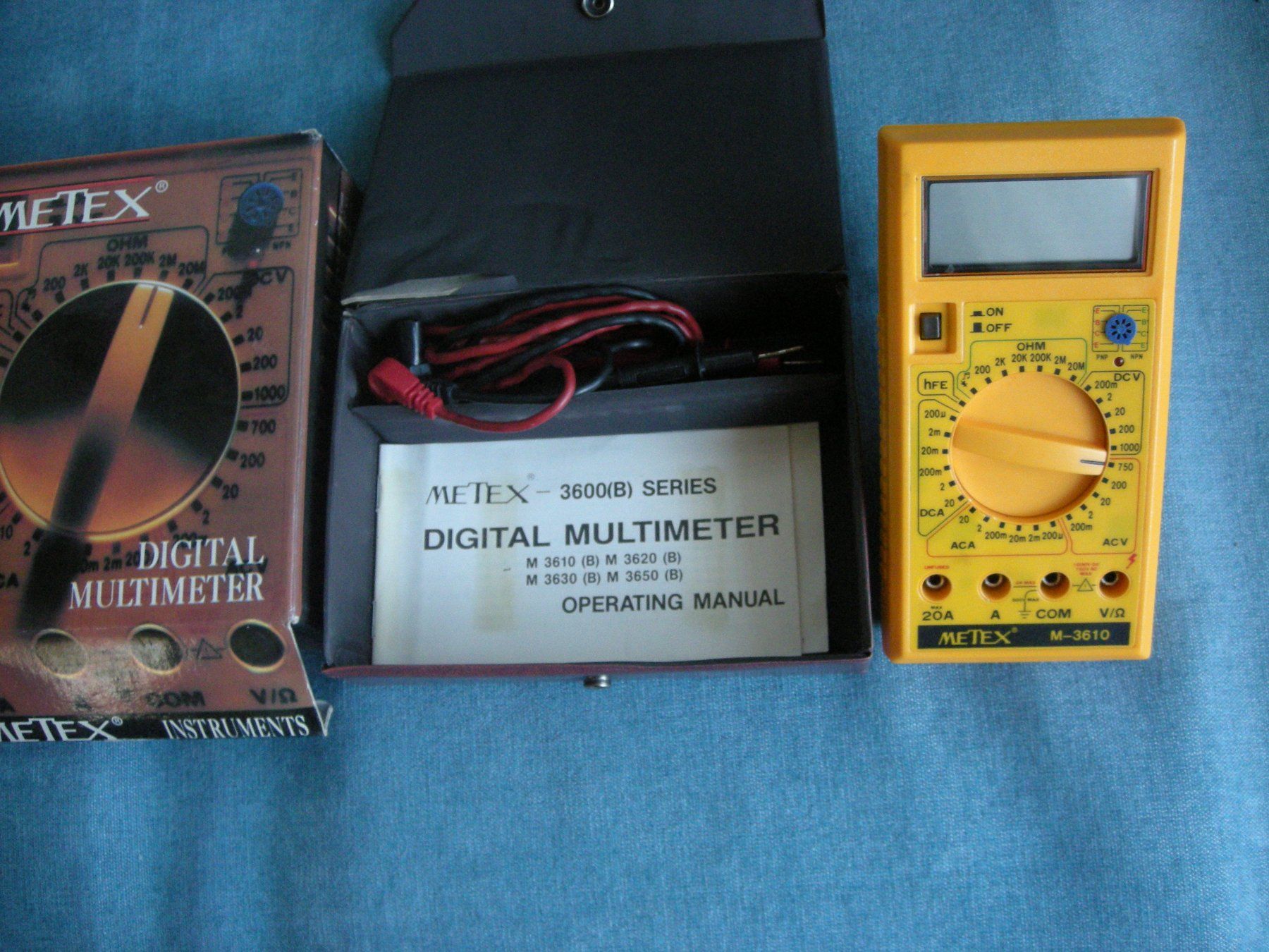 Misurare: Metex  " Profi" Digital Multimeter in OVP – Usato da Spreitenbach venduto da Sniper8952 4