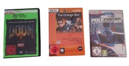 PC Games: Doom 3, Half Life 2, Team Frotress 2, PolePosition