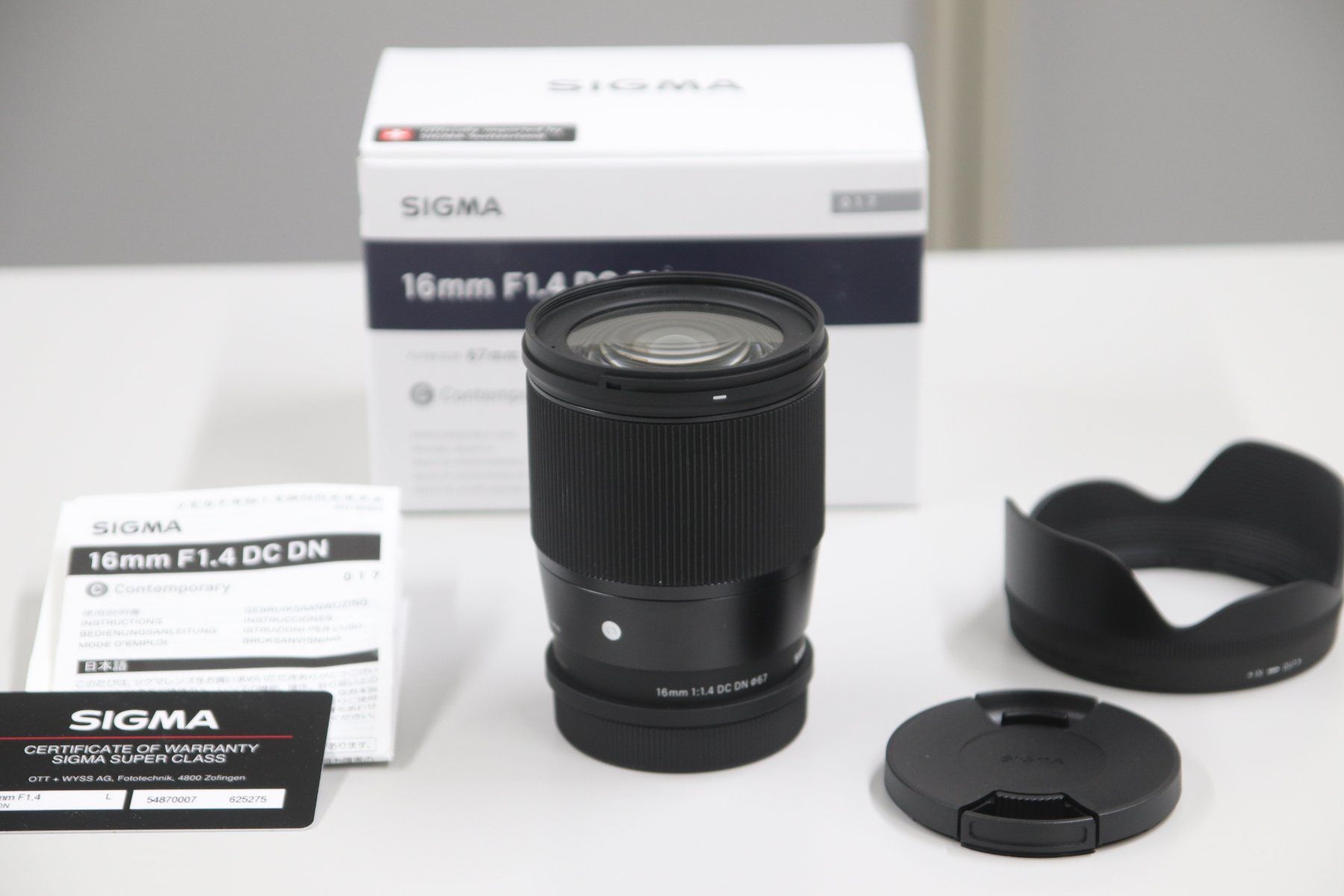 Sigma Objektive: Sigma 16mm 1.4 DC DN / für L-Mount – Neu (gemäss Beschreibung) aus Zofingen von OWYSSAG