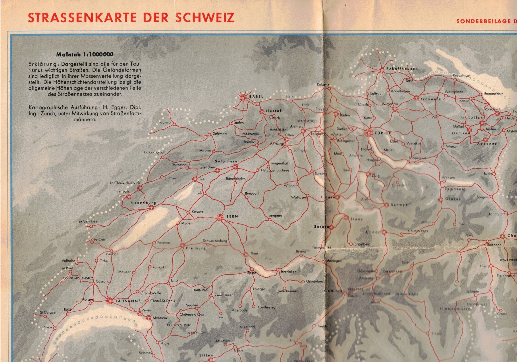 Landkarten & Atlanten: 3 Landkarten Strassenkarten Reliefkarten Eisenbahnkarten – Gebraucht aus Widnau von Seppl480 1