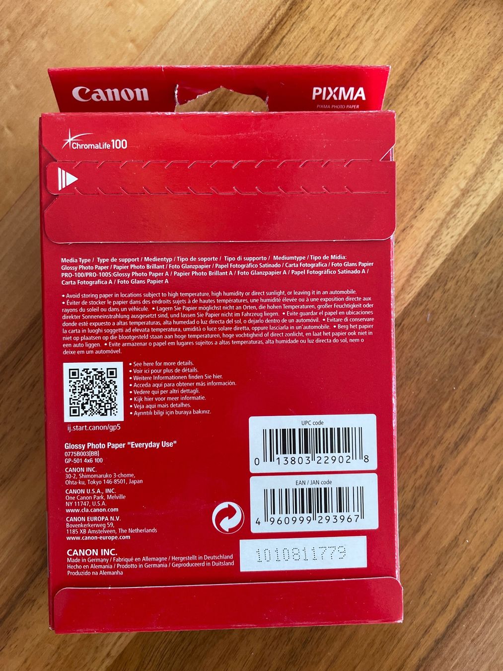 Canon Carta: Canon Fotopapier – Nuovo e nell'imballaggio originale da Recherswil venduto da Morgaine3 1