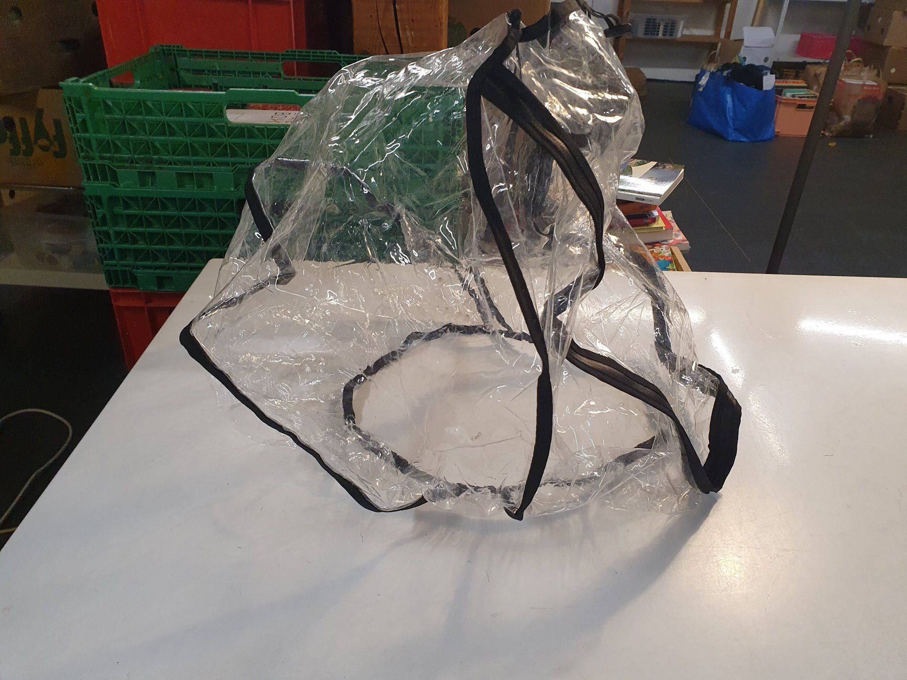 Carrozzine: Kinderwagen Regenschutz – Usato da Zürich venduto da loosebone 1