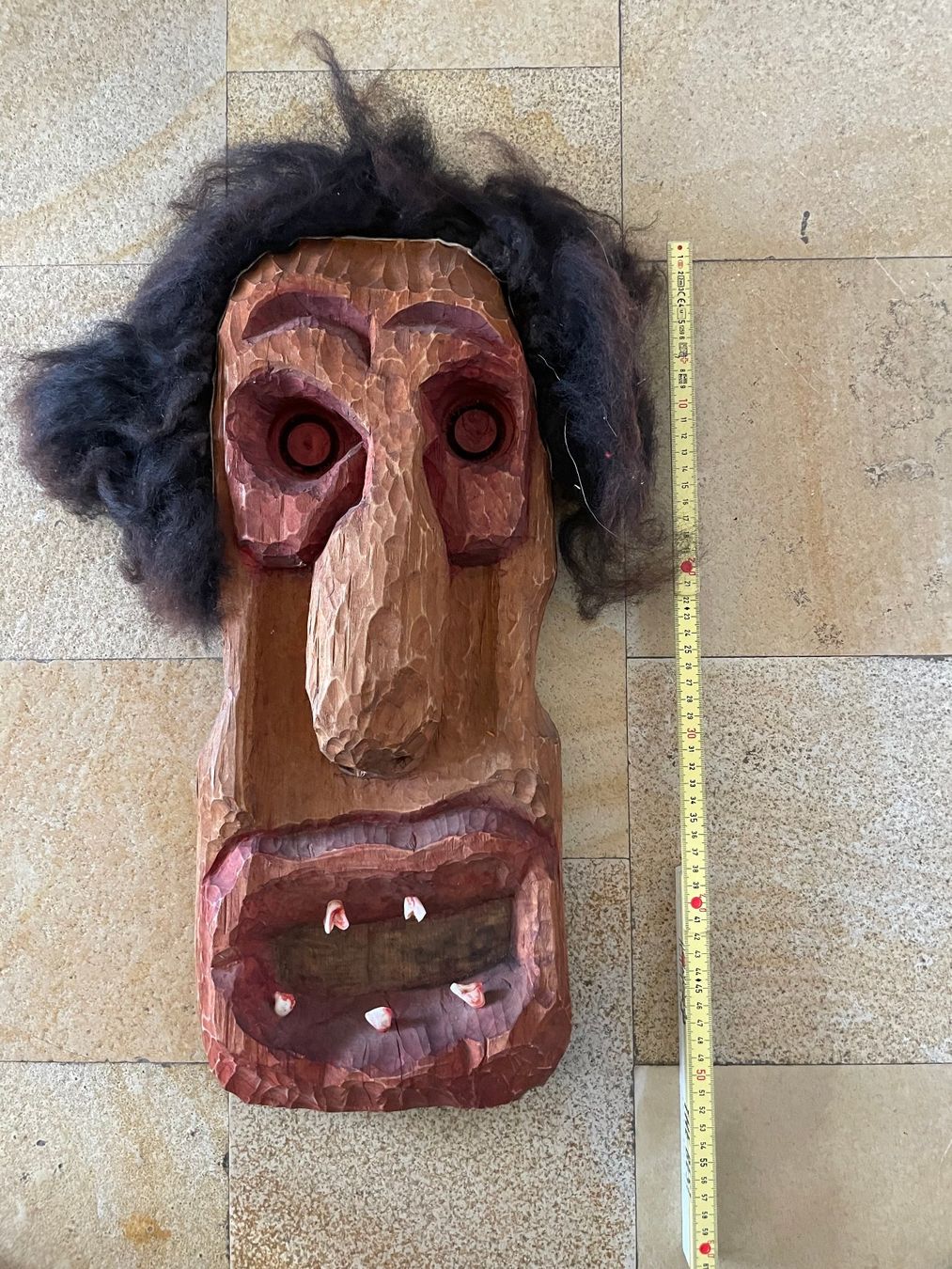 Tutte le decorazioni: Masque traditionnel suisse en bois – Usato da Herrenschwanden venduto da noe_xz8r 1