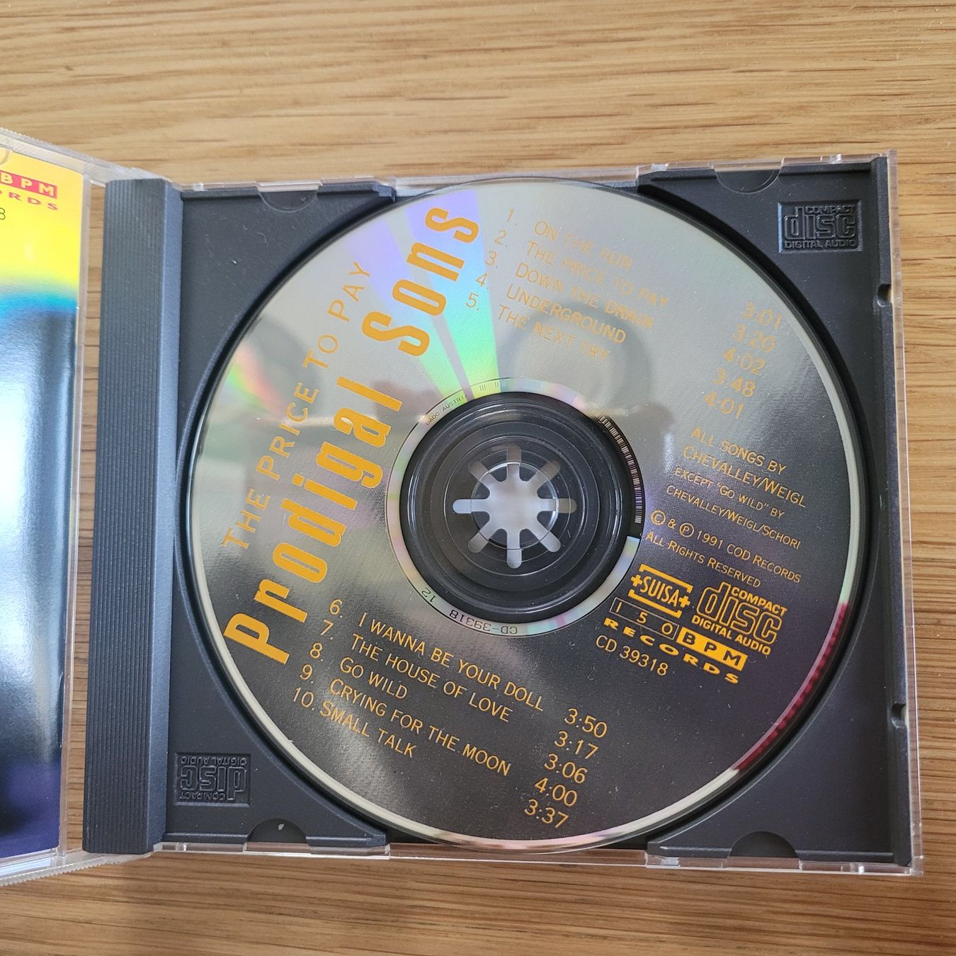 CD: CD Prodigal Sons The Prince To Pay – Usato da Biel/Bienne venduto da Destockweb 1