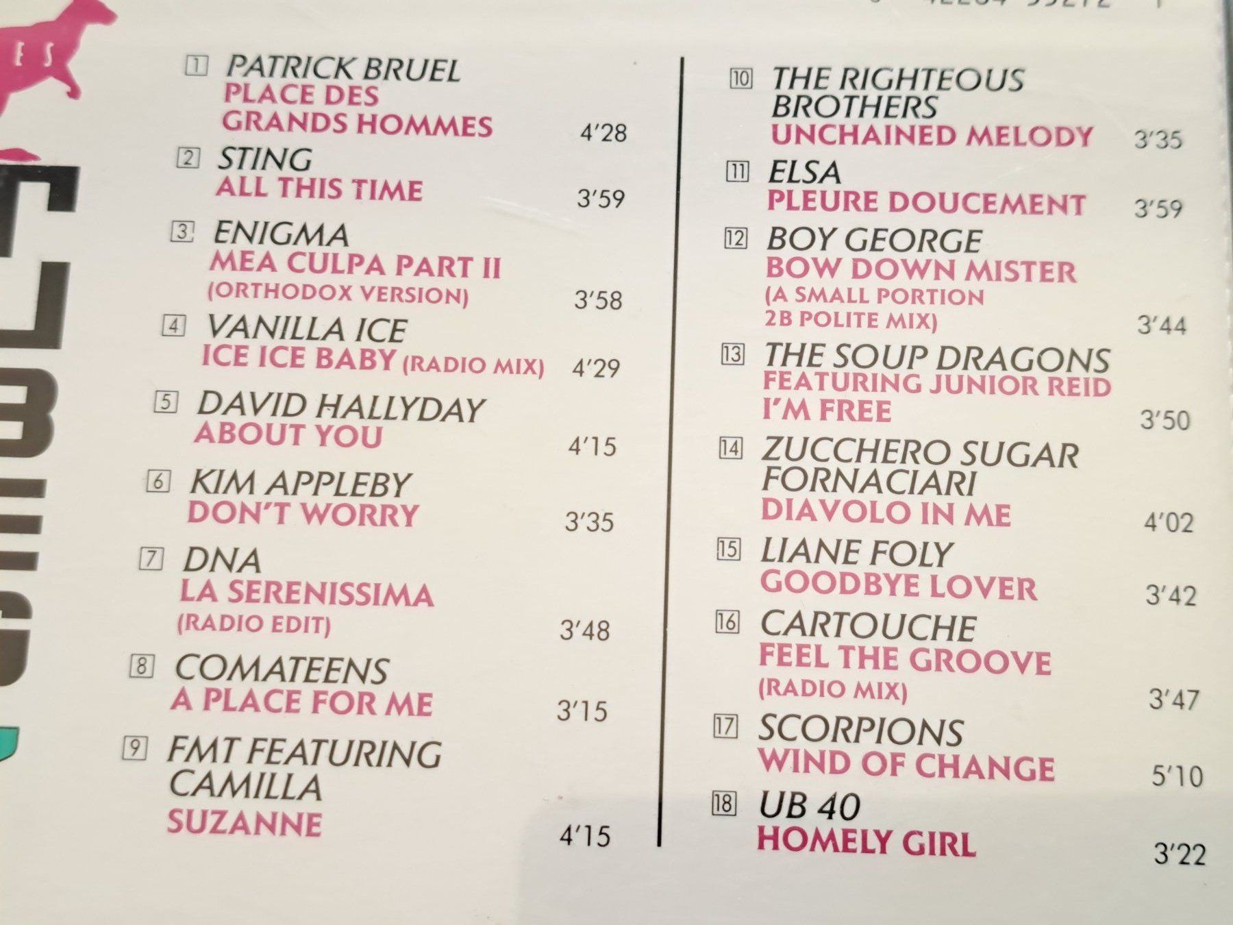 CD: Cd Tubes Numéro 7 - 18 titres enchainés  – Usato da Pully venduto da bro_n52j 3