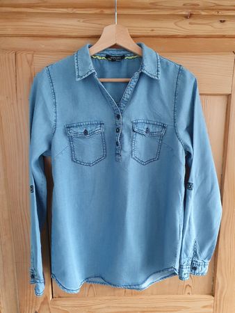 Jeansbluse, 36