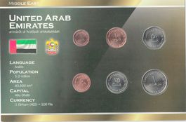 Münzsatz - UNITED ARAB ENIRATES, stgl.