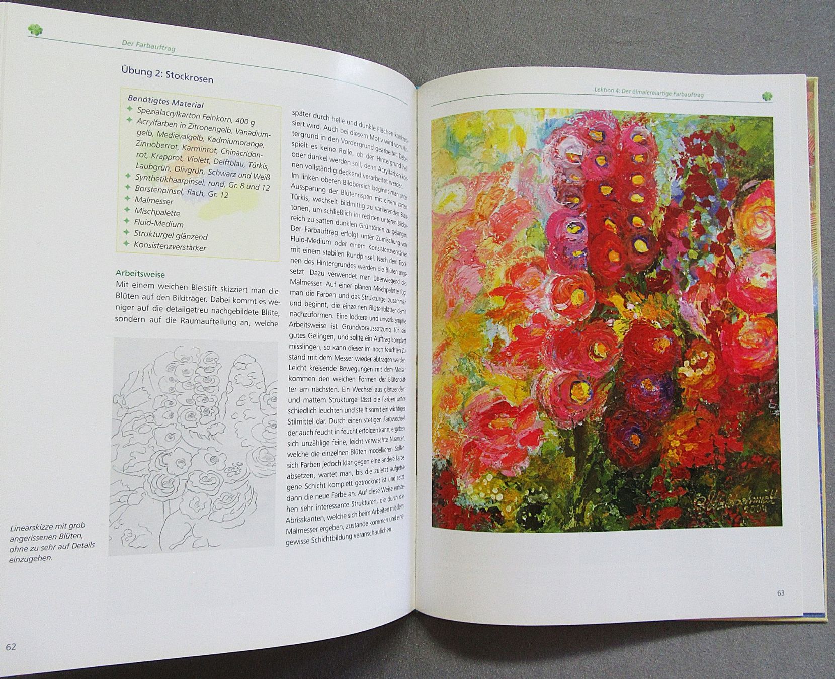 Libri: Workshop Acryl - Kreative Techniken – Usato da Auenstein venduto da Padabimbim 8
