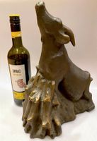 🌟XL Bronze Tier-Skulptur Geiss Ziege mit Zicklein 9,4 kg 🌟