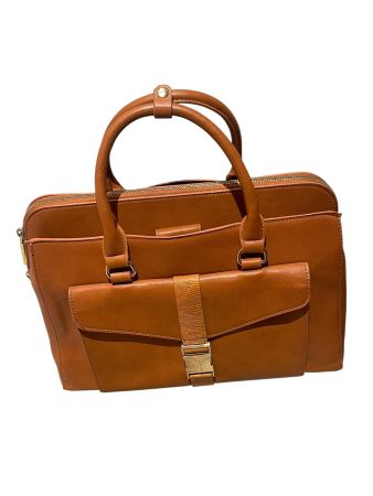 ZARA AKTENTASCHE TASCHE BRAUN SEHR PRAKTISCH