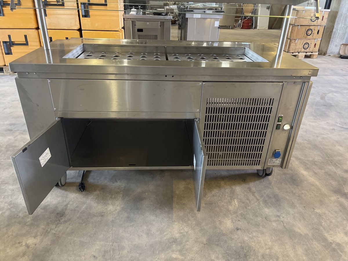 Rieber Elettrodomestici da cucina: Rieber Kühlbuffet Rolling Kaltbuffet – Usato da Dittingen venduto da Cervolino77 3