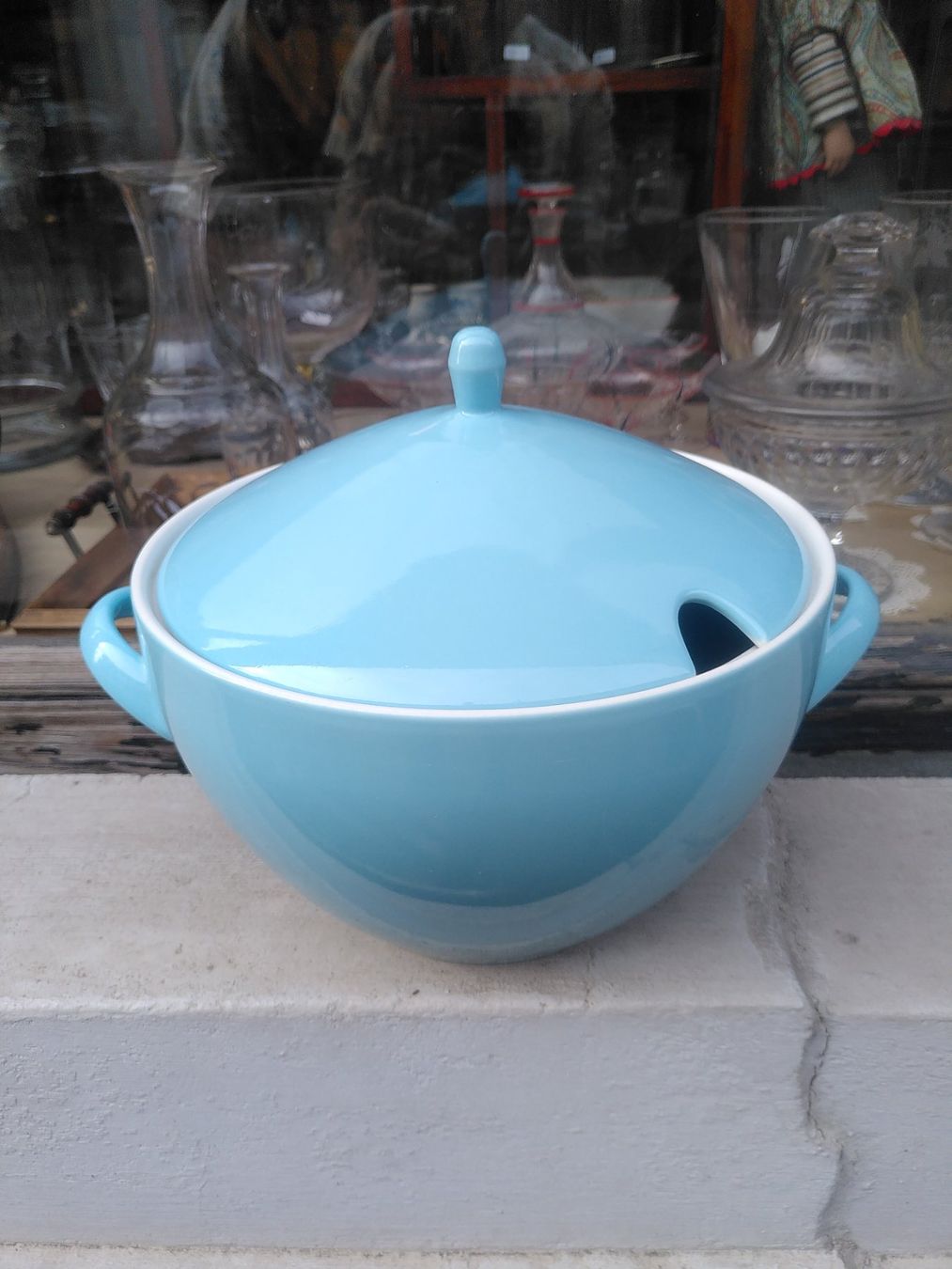 Rössler Ciotole: vintage soupière roessler blau – Usato da Vuiteboeuf venduto da broticaire 3