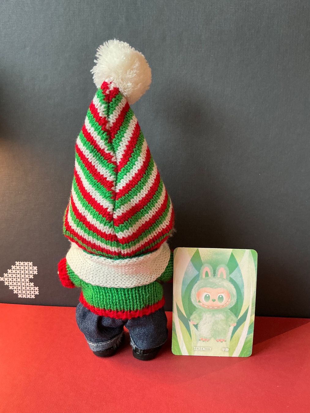 Pop Mart Statuette: Authentic custom Labubu SERENITY  Christmas is coming – Nuovo (secondo la descrizione) da Airolo venduto da MomTheBraggerStudio 2