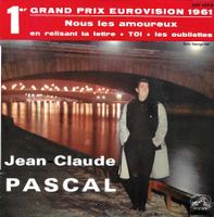 Jean-Claude Pascal EP - Nous les amoureux (Eurovision 1961)