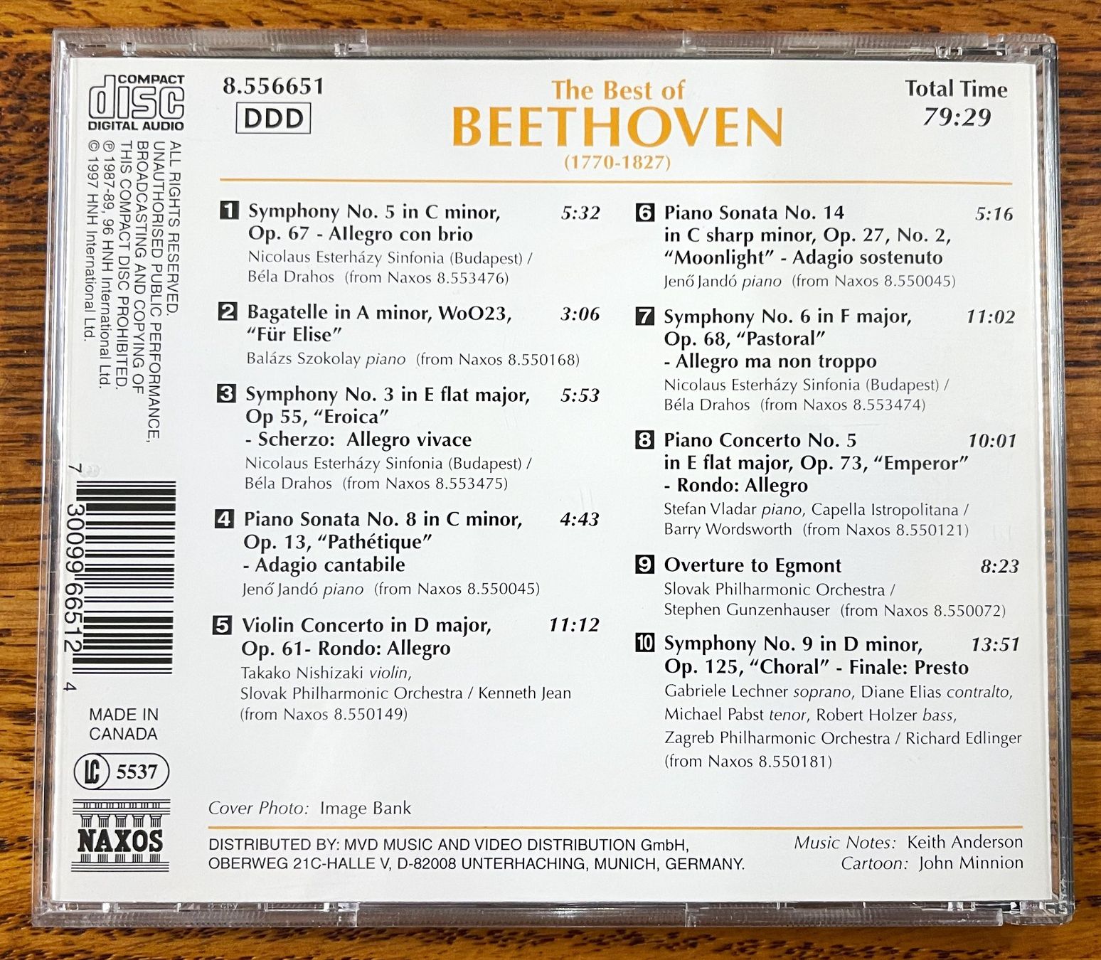 CDs: The Best of Beethoven CD – Gebraucht aus Oftringen von Vucki 1
