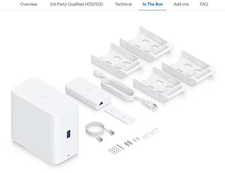 Ubiquiti Server: Ubiquiti Unifi UNAS 4 – Nuovo (secondo la descrizione) da Nidau venduto da heikkit 3