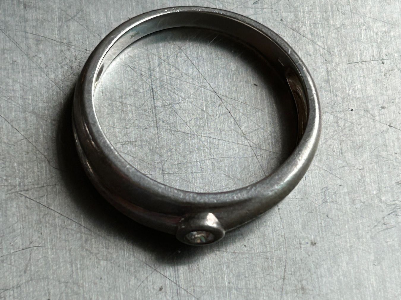 Anelli: Silber Ring Classico bonded (Grösse 54) – Usato da Dittingen venduto da Bellevista 7