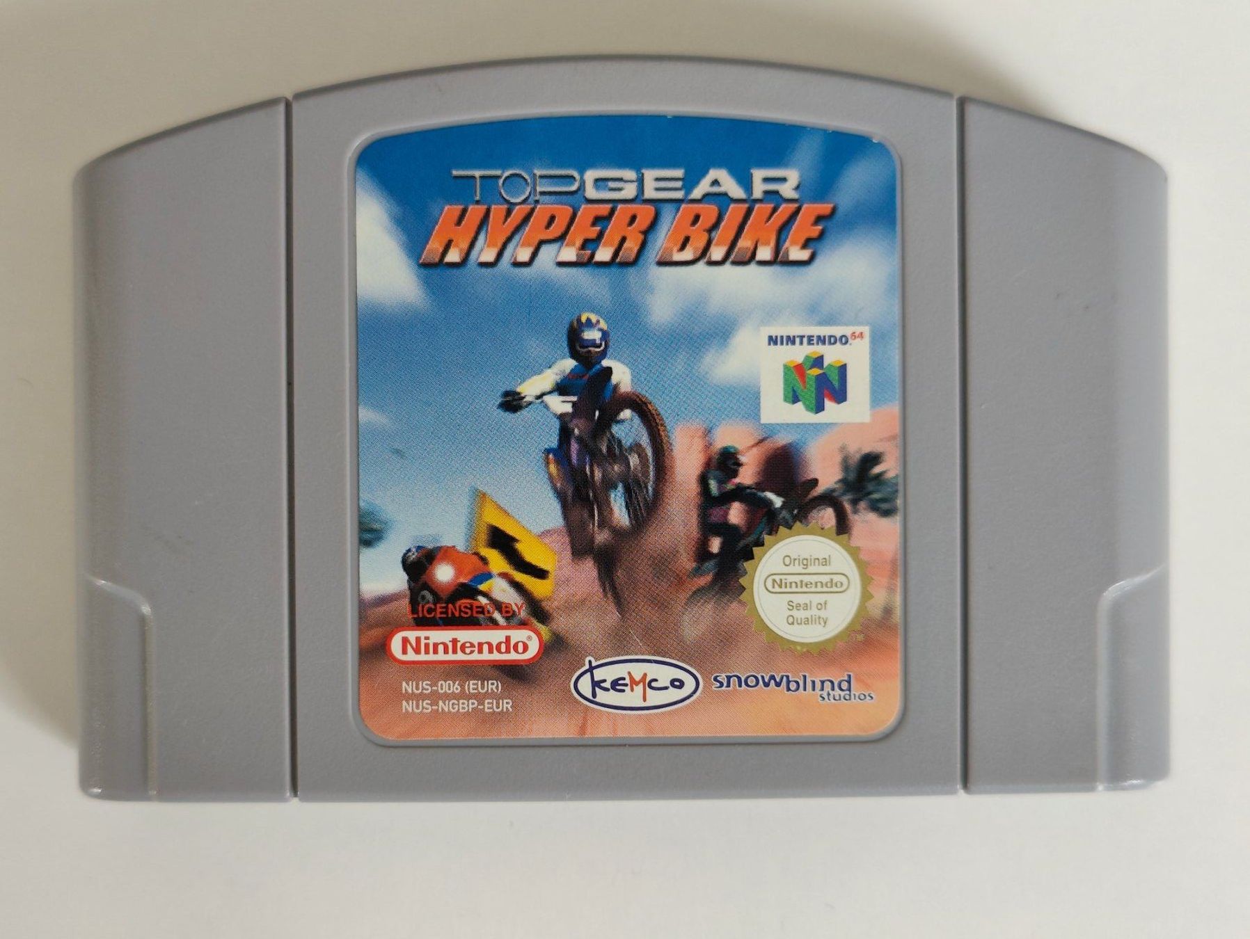 Nintendo Spiele: TopGear - Hyper Bike Nintendo 64 – Gebraucht aus Dintikon von Nightcom
