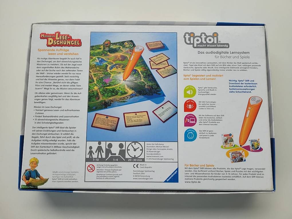 Tiptoi Giochi: tiptoi - Mission im Lese-Dschungel – Usato da Muhen venduto da Cacao72 2
