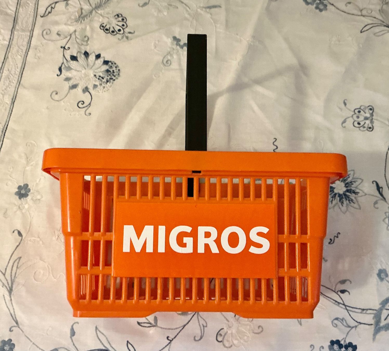 Giocattoli: KLEINER MIGROS EINKAUFSKORB – Usato da Zell LU venduto da Silvermemory 1